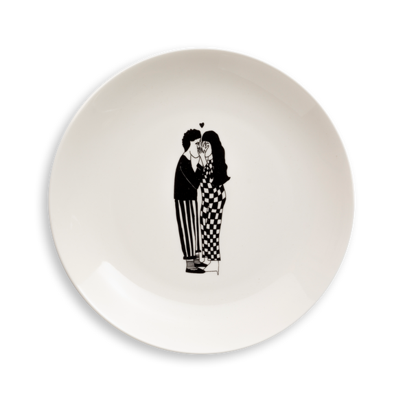 breakfast plate secret kissers