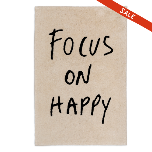 carpet focus on happy