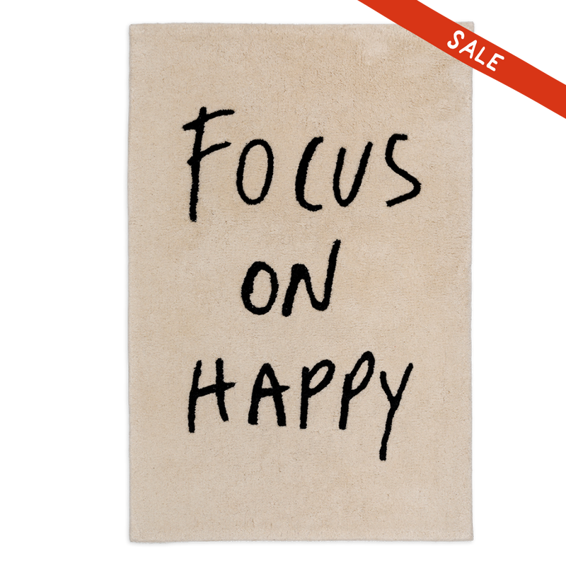 vloerkleed focus on happy