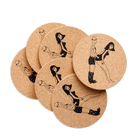 onderzetter kurk K (set van 6)