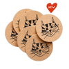 onderzetter kitty (set van 6)