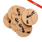 Untersetzer Kork K (Set von 6)