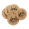 onderzetter kitty (set van 6)
