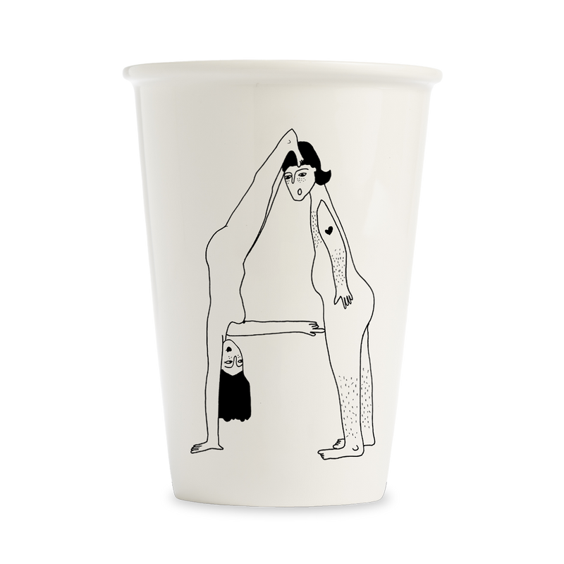 XL cup A nude