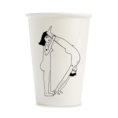 XL beker D nude