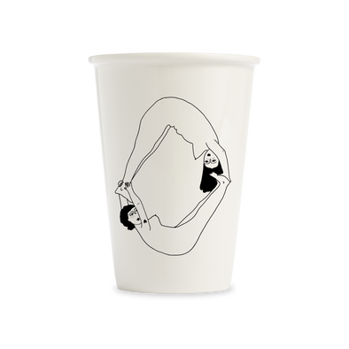 XL beker O nude