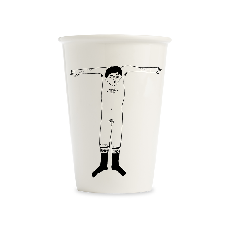 XL beker T nude