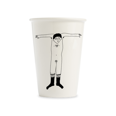 XL beker T nude
