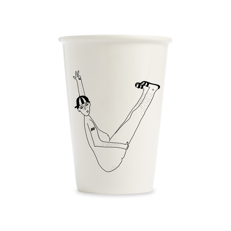 XL beker V nude