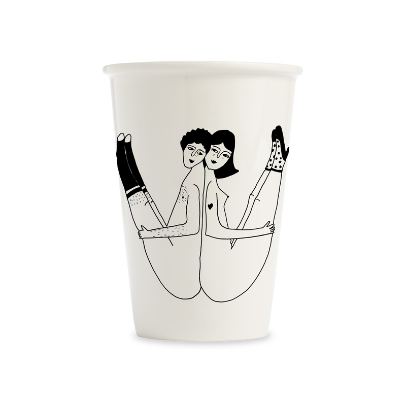 XL beker W nude