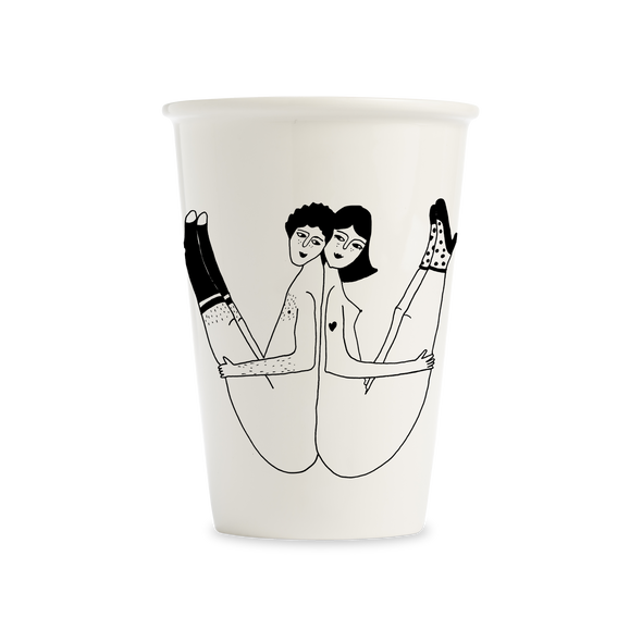 XL beker W nude