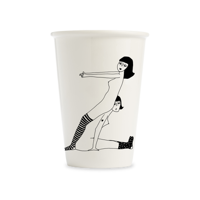 XL beker Z nude