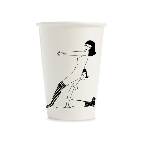 XL beker Z nude