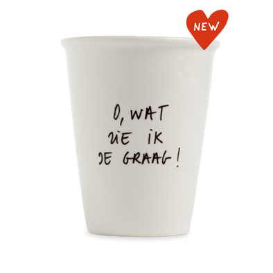 beker o, wat zie ik je graag!