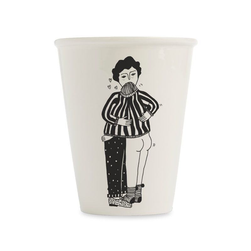 cup sweater hug