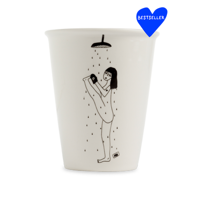 beker yoga in the shower