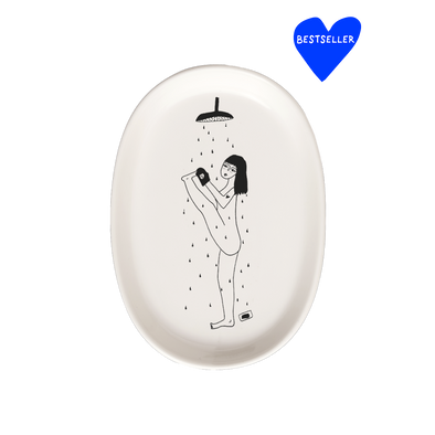 schaaltje yoga in the shower