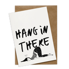 wenskaart hang in there - battery low