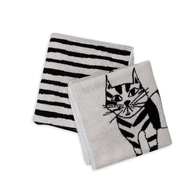 hand towel backwards