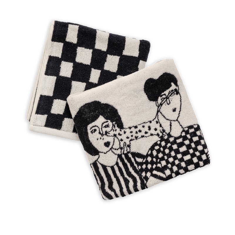 towels set matching couple
