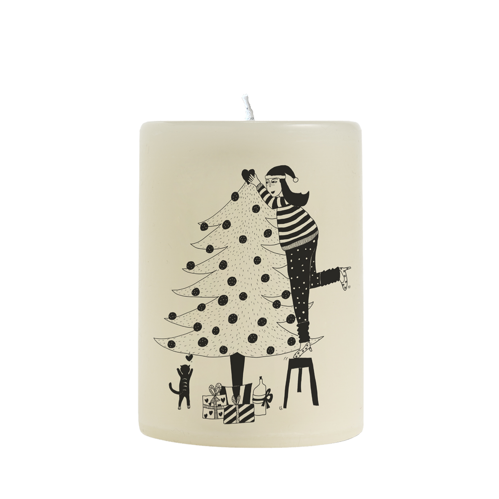 kaars x-mas tree fanatic