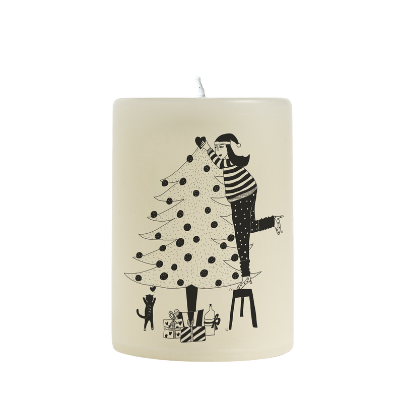 candle x-mas tree fanatic