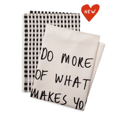 set keukenhanddoeken do more of what makes you happy