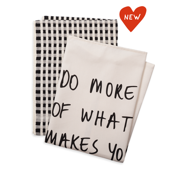 set keukenhanddoeken do more of what makes you happy