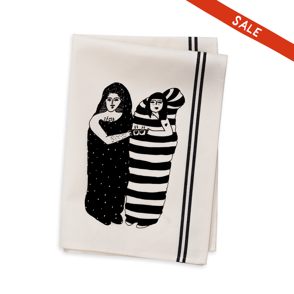 keukenhanddoek dots and stripes