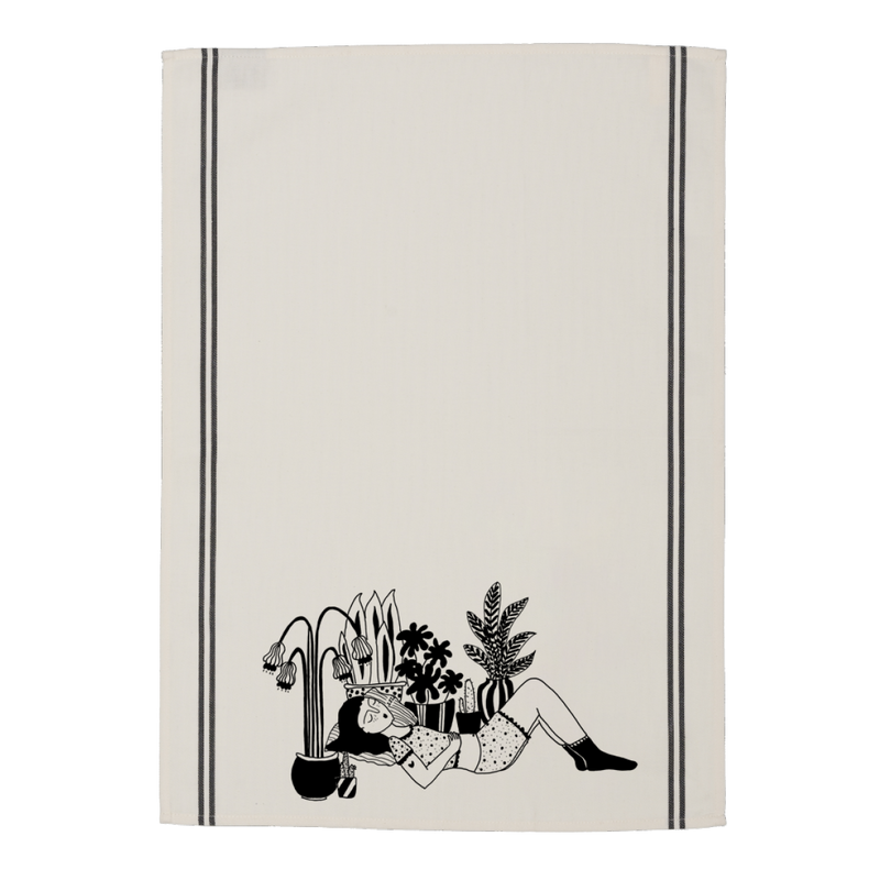 keukenhanddoek sleeping beauty