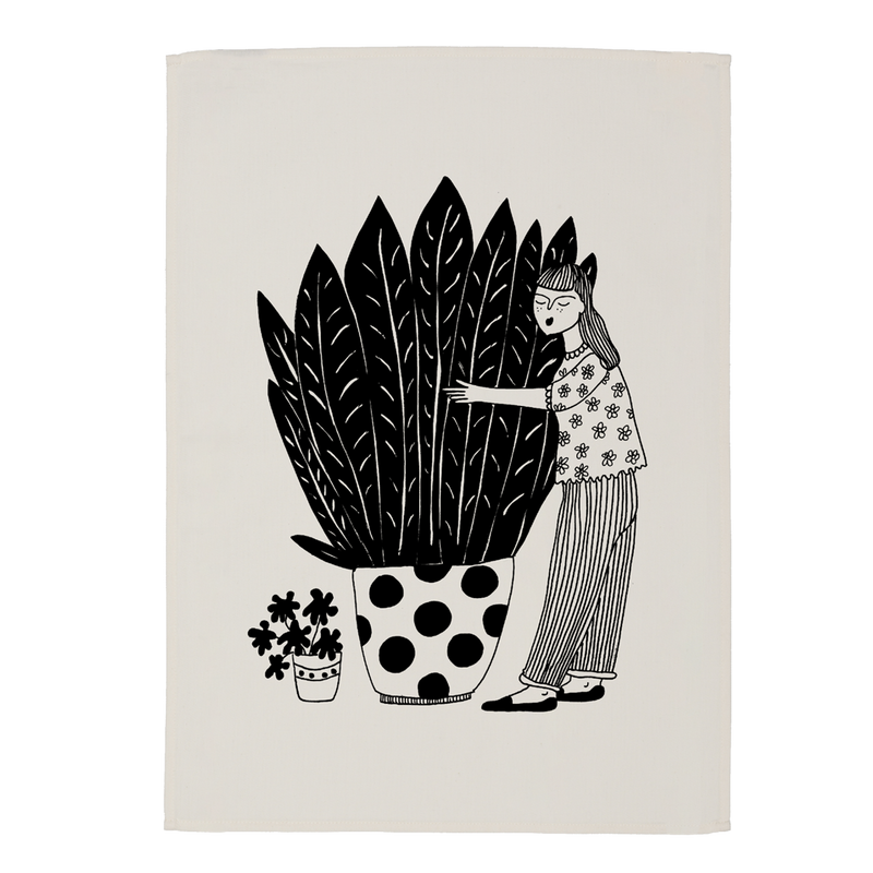 set keukenhanddoeken plant hugger