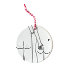 hanger naked couple back