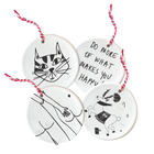 set of 4 hangers mix