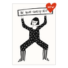 postkaart be your lovely self