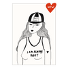 postkaart boss lady