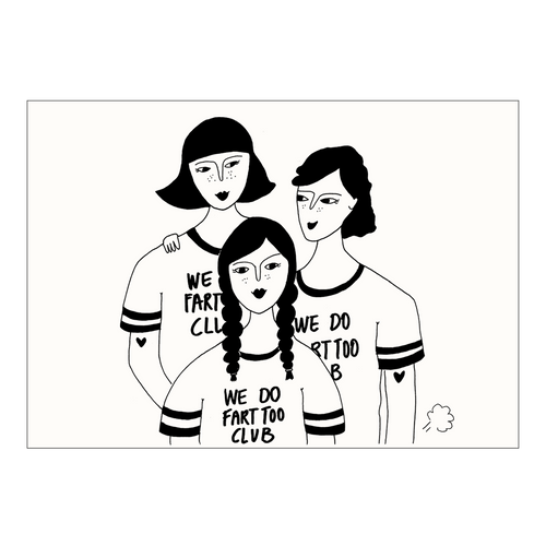 postkaart fart club