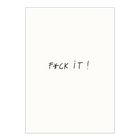 postkaart f*ck it