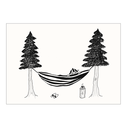 postkaart hide and seek