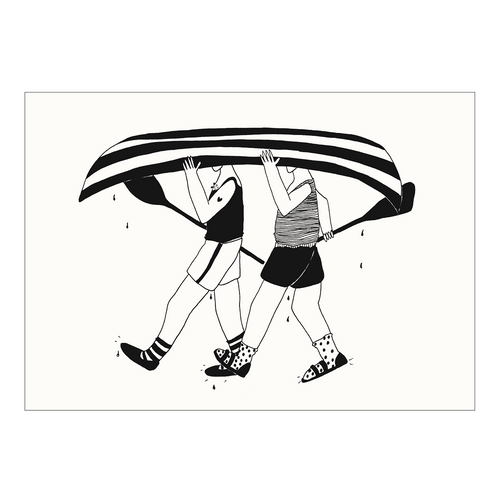 postkaart johny and rudy