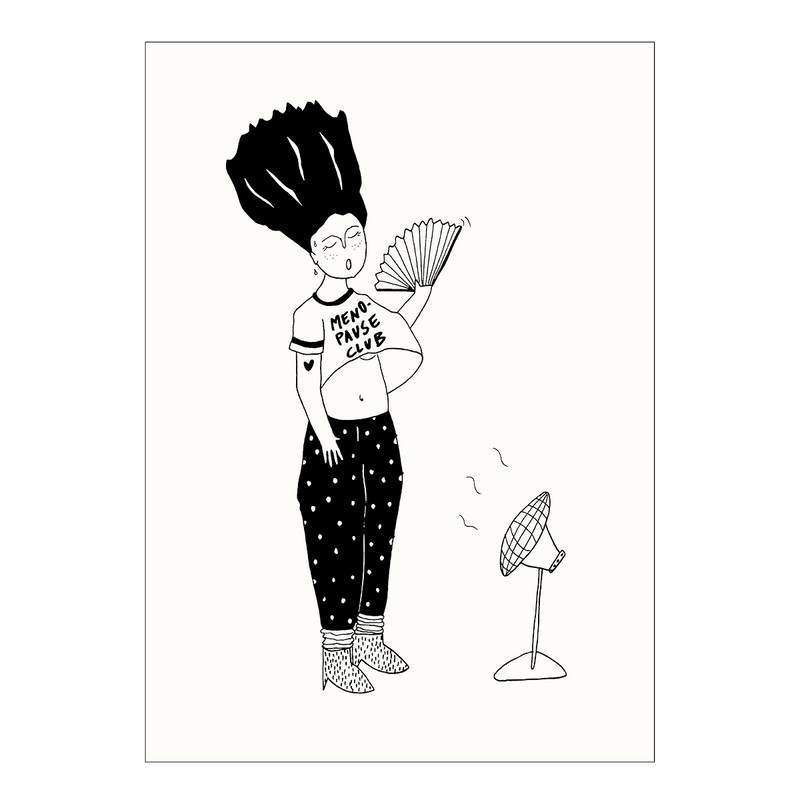 postkaart menopause club