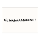 carte postale miljaaaarde