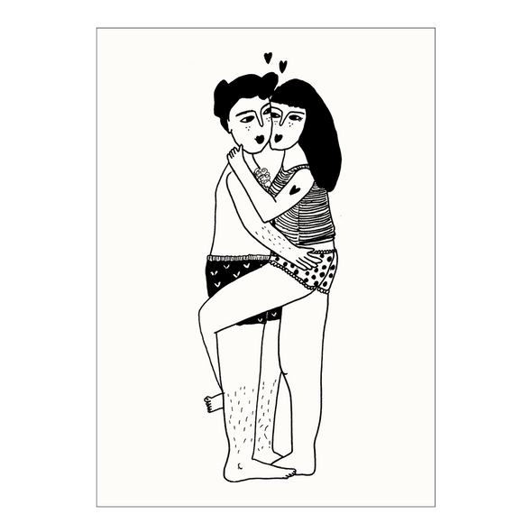 postkaart morning love