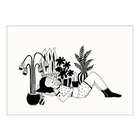 postcard sleeping beauty