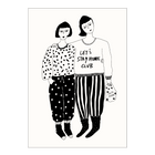 postcard stay home club