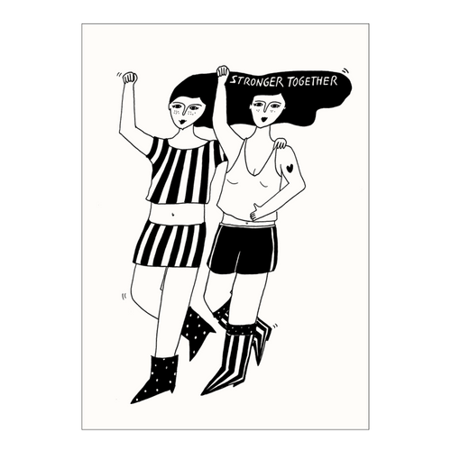 postkaart stronger together