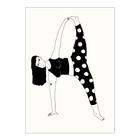 Postkarte yoga fart
