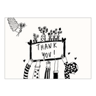 postkaart thank you arms