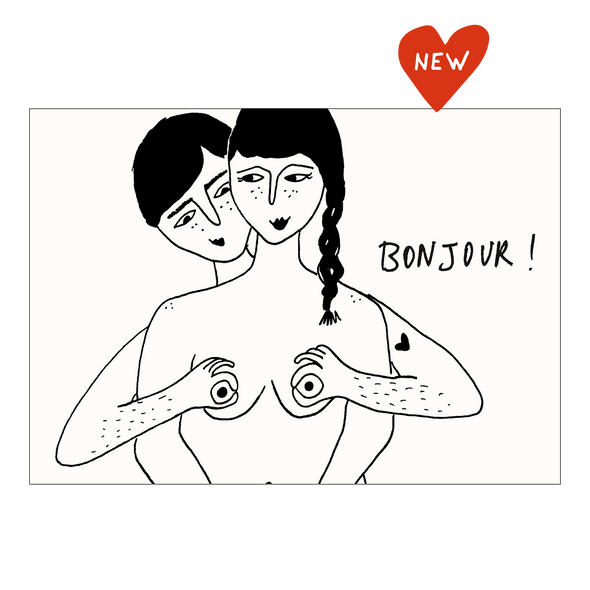 poster bonjour A4