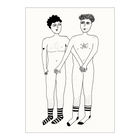 poster 2 willies A4