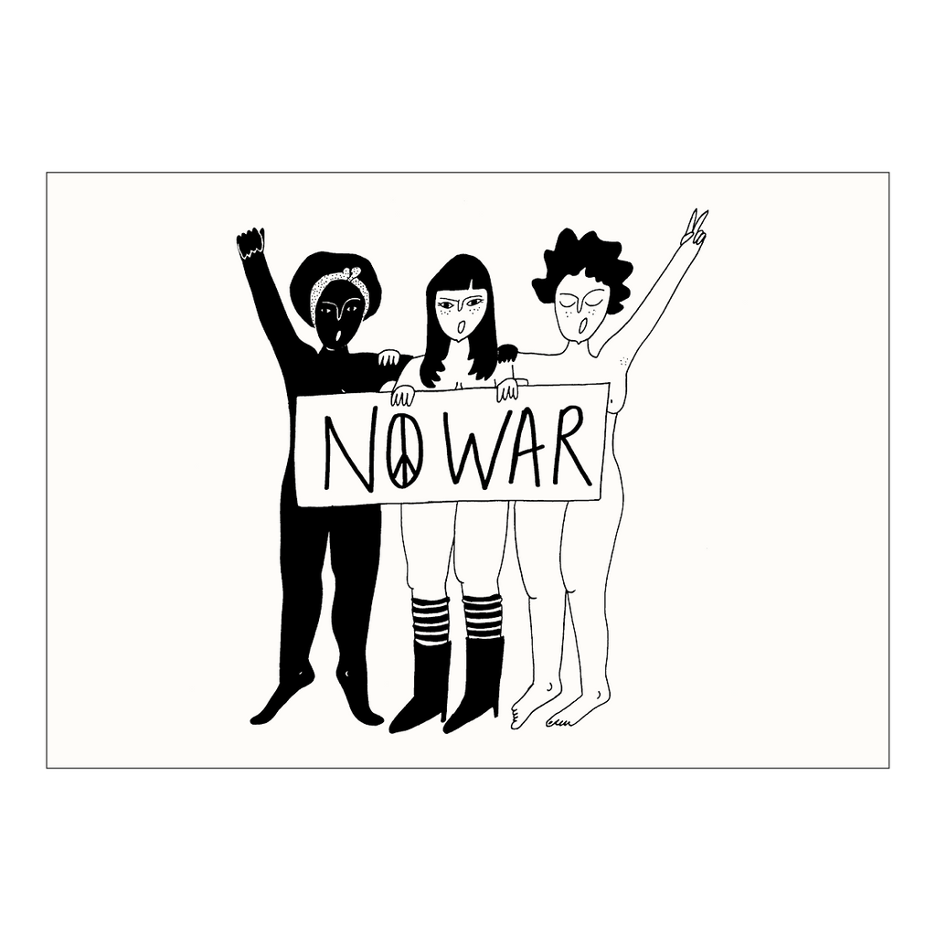 poster no war A4